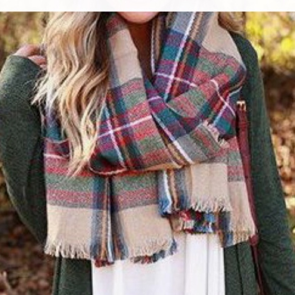 Oversized scarf